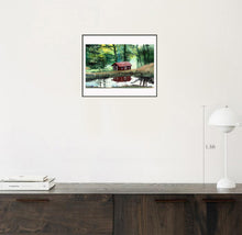 Load image into Gallery viewer, Lets tickle the water Art Print For Living Room For Sale -NeneArt
