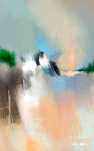Abstract Landscape Digital Painting For Sale By NeneArts