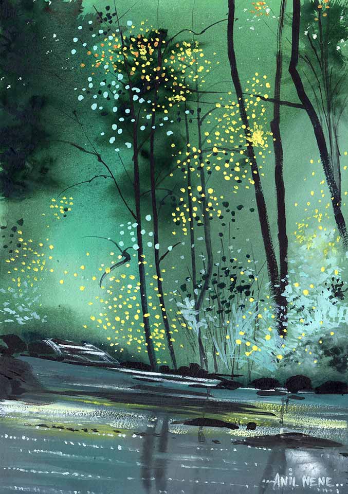 Connecting-Dots-in-Nature-Original-Painting-By-NeneArts