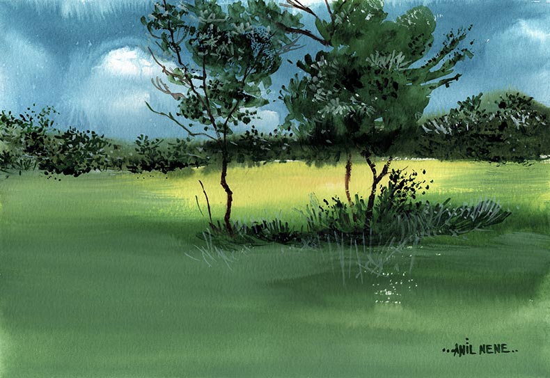 Sunbeams-On-The-Meadow-Original-painting-By-NeneArts