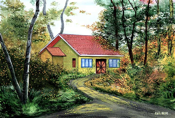 Sweet-Home--Original-Painting-By-NeneArts