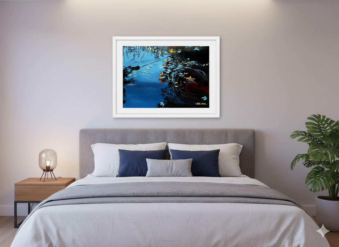Whirlpool-New-Painting-In-Bed-Room