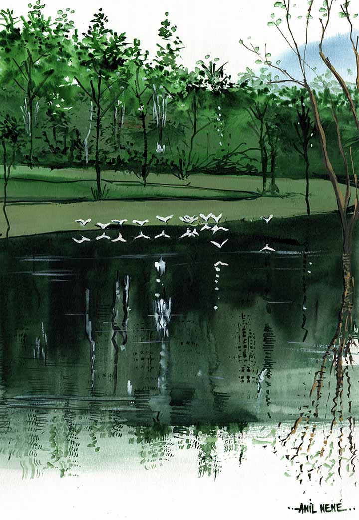 White-Herons-Original-Painting-By-NeneArts