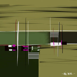 Abstract New Digital Painting For Offices - NeneArts