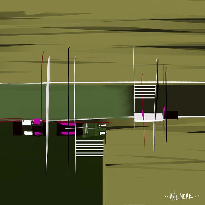 Abstract New Digital Painting For Offices - NeneArts