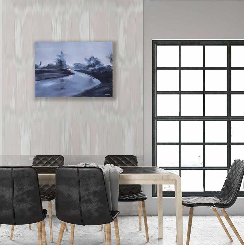 Rainy Day New Art Print - NeneArts