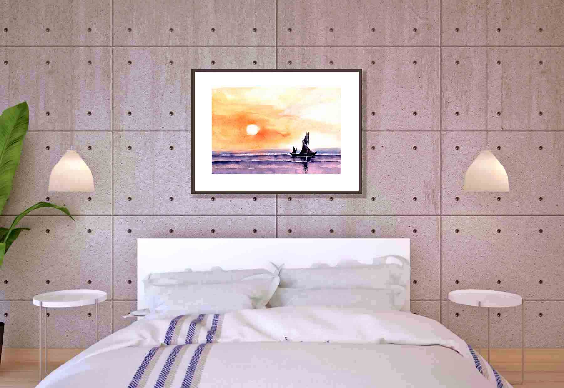 Sailing Art Print - NeneArts