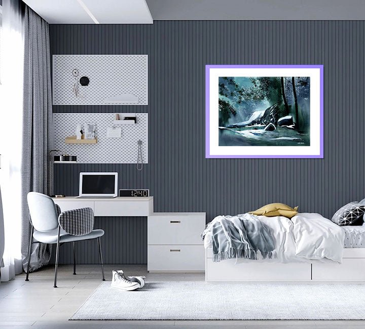 Stream 5 Original Painting - NeneArts