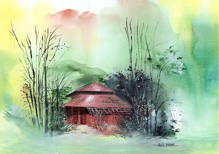 Sweet Home Painting By NeneArts - NeneArts