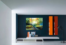 Load image into Gallery viewer, A Walk In The Rain Painting In Living Room Art Print-NeneArts
