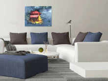 Load image into Gallery viewer, Another Dream House Original Watercolor Artwork Shown With Furniture-NeneArts

