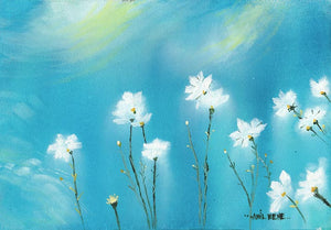 Floral Aura Original Watercolor Painting For Sale at Shopify - NeneArts
