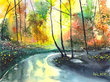 Load image into Gallery viewer, Welcome Spring Stunning Original Watercolor Painting NeneArts.jpg
