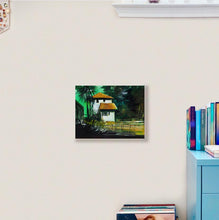 Load image into Gallery viewer, White House Acrylic Painting In Living Room-NeneArts.jpg
